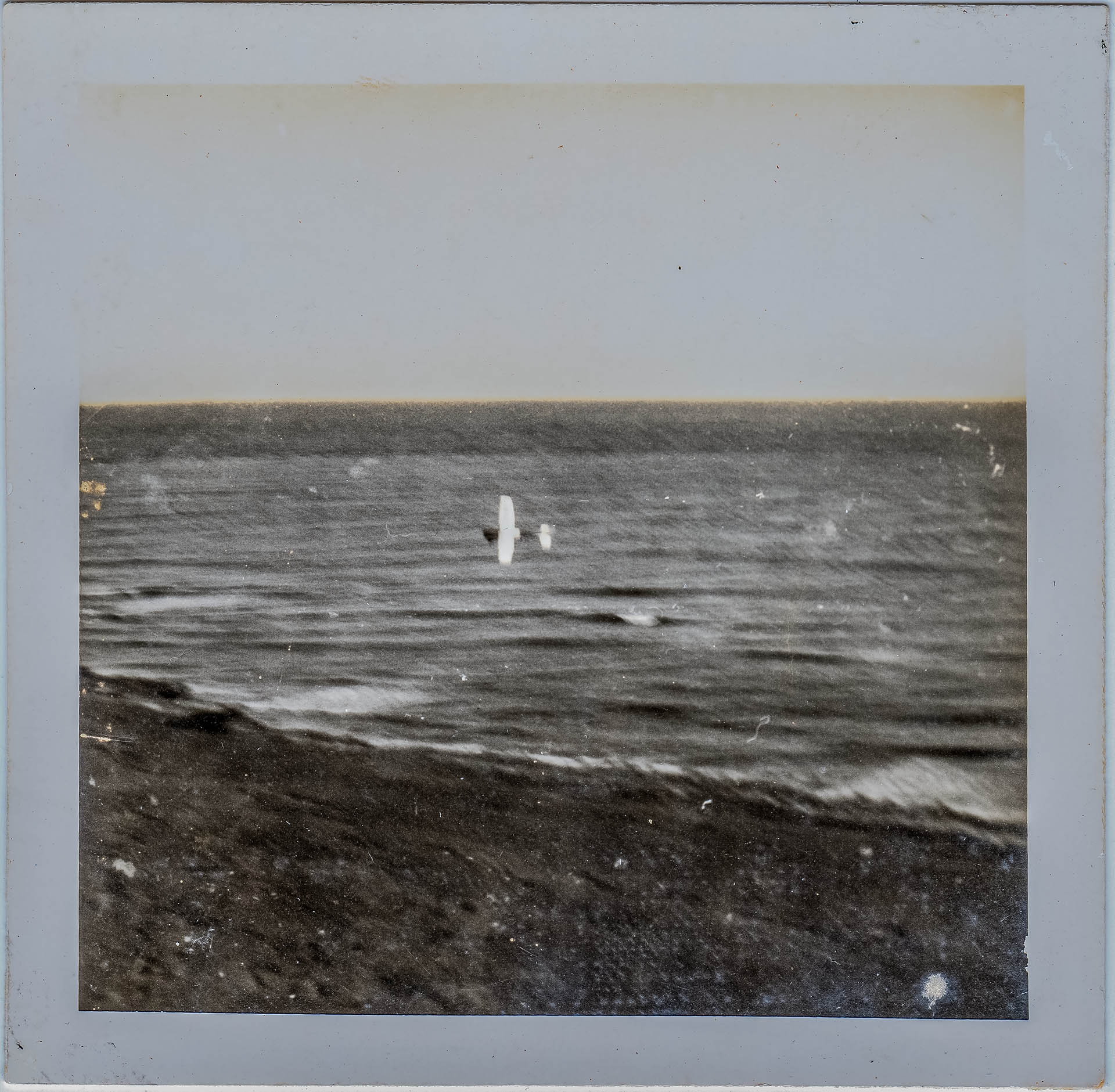 19631963 fly-in round island race shot from south point lighthouse - last pylon before finish-flyin-round-island-race-s-point 1963 fly-in round island race shot from south point lighthouse - last pylon before finish