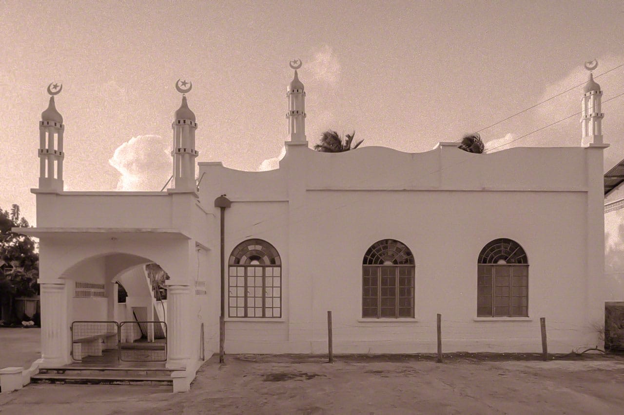 Madina Masjid on Sobers Lane 1976 h3-07-23