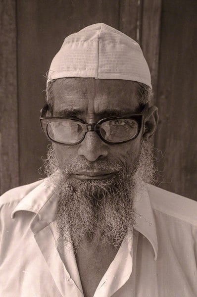 The muazzin of Jumma Masjid 1976 h3-11-41