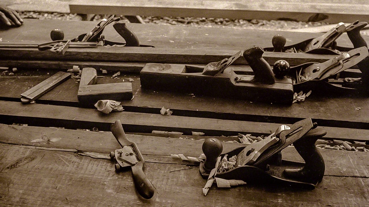 Shipwrights tools at Shermans cd1-4-09